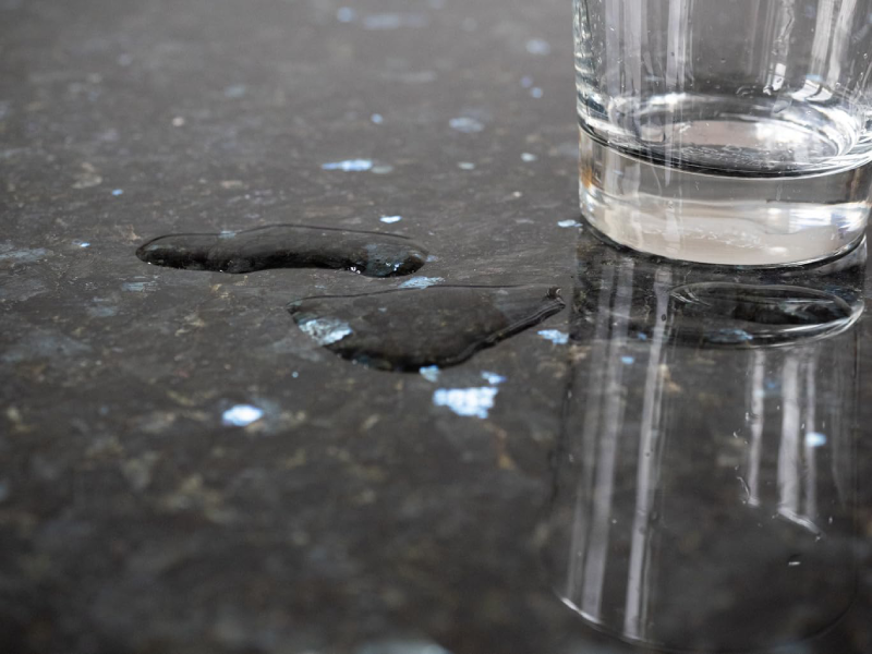 Water Test - Granite Porousity Test